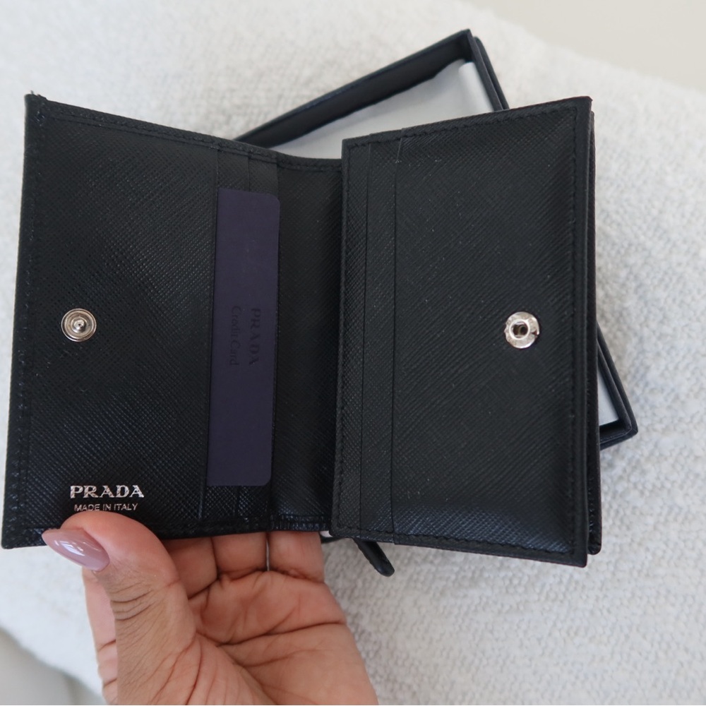 Prada Small Saffianno Leather Wallet - Picture 2 of 5